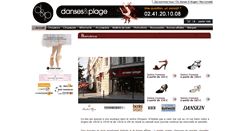 Desktop Screenshot of dansesetplage.fr
